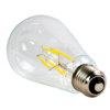 Foco LED filament ST64 4W luz amarilla - Imagen 2